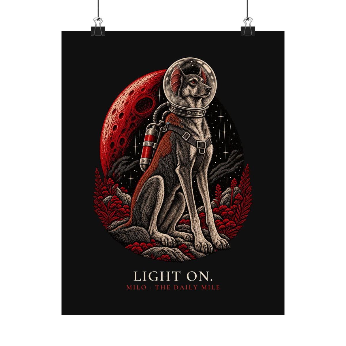 Milo — Light On Poster