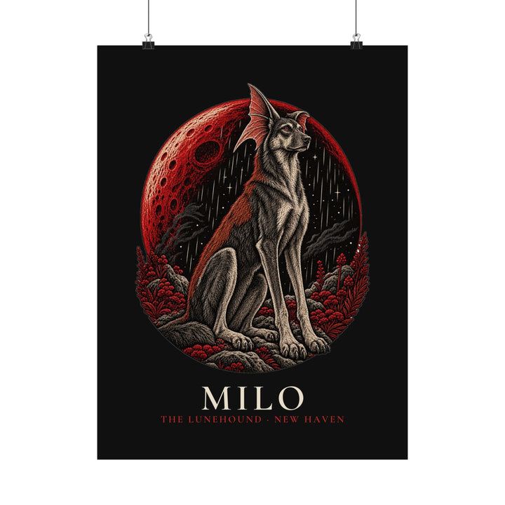 Milo the Lunehound Poster