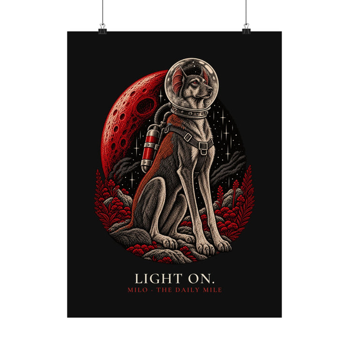 Milo — Light On Poster