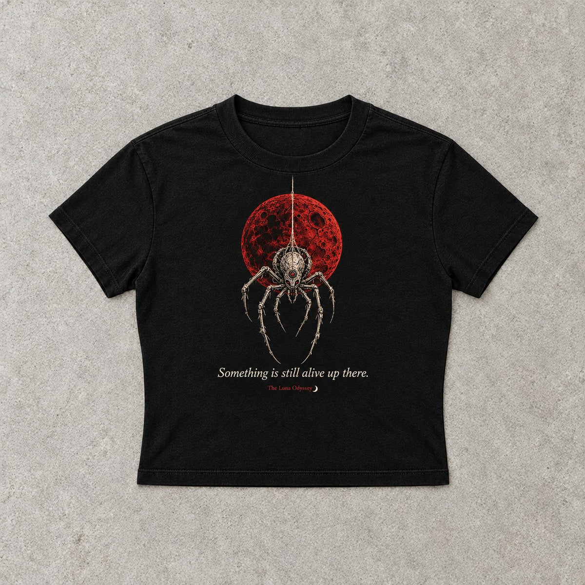 Women's Moon Spider Cropped Tee