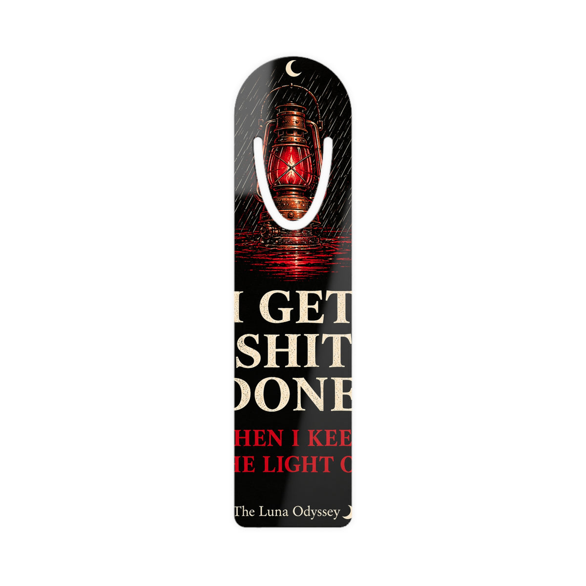 I Get Shit Done Bookmark — Storm Lantern