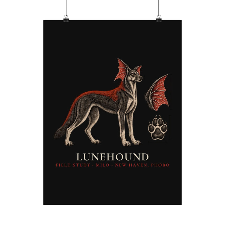 Lunehound Field Study Poster