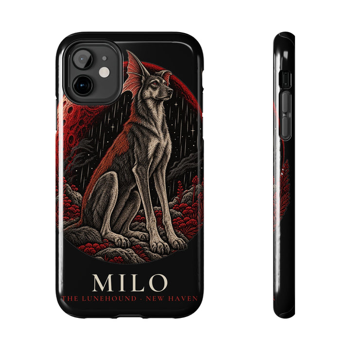 Milo the Lunehound Phone Case