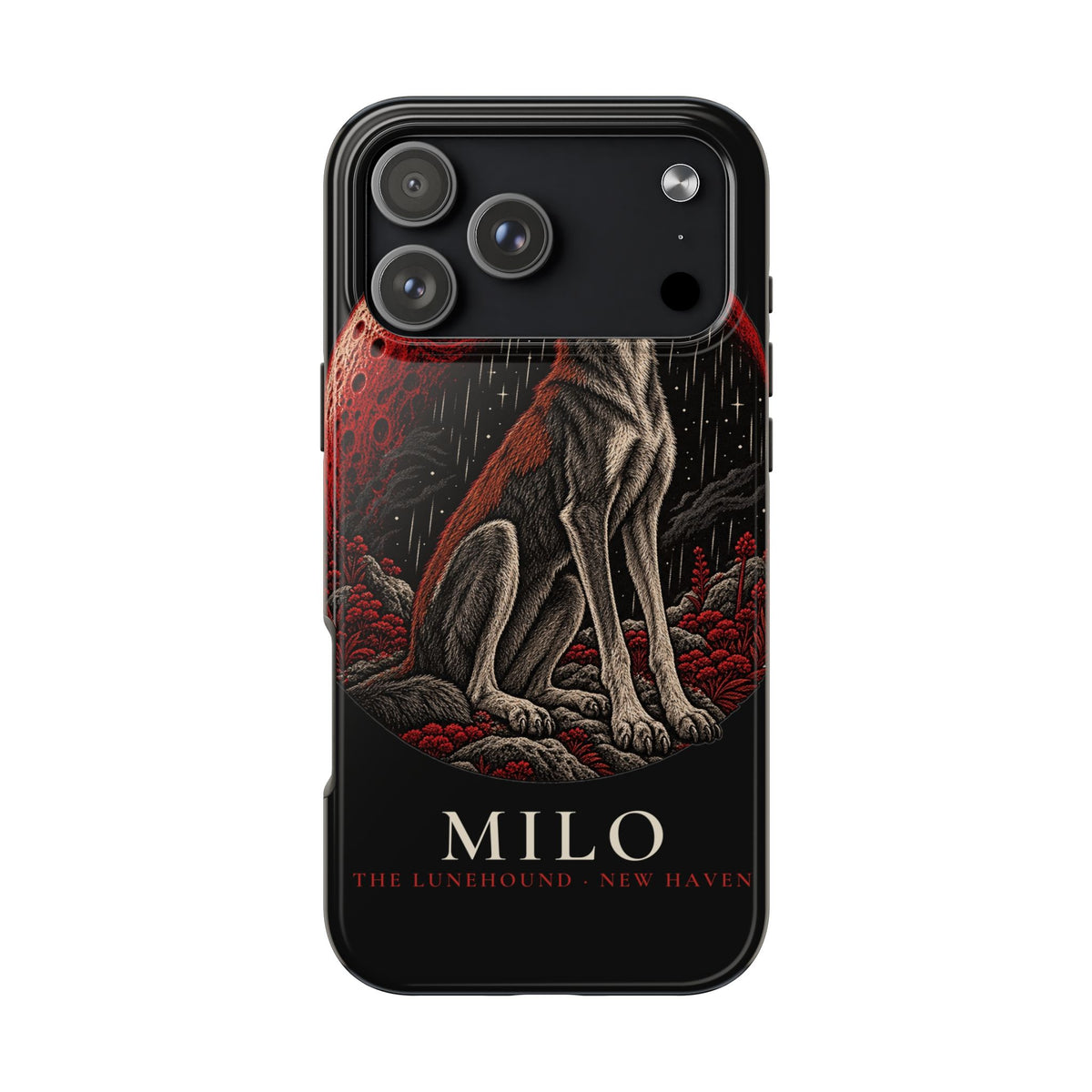 Milo the Lunehound Phone Case