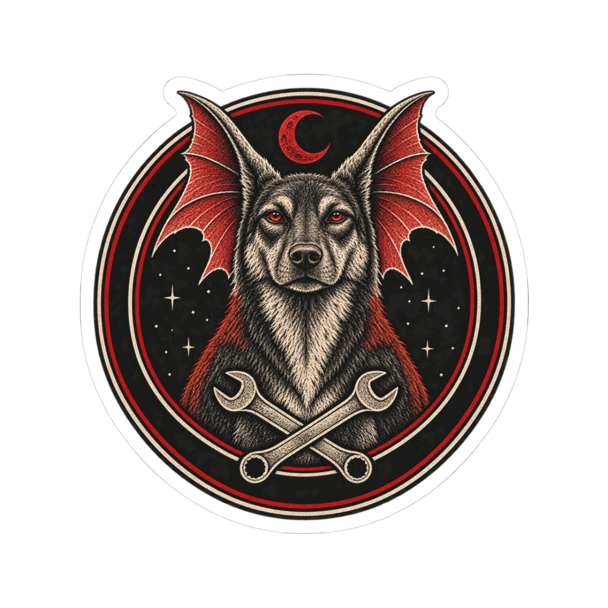 Lunehound Pressure Crew Sticker