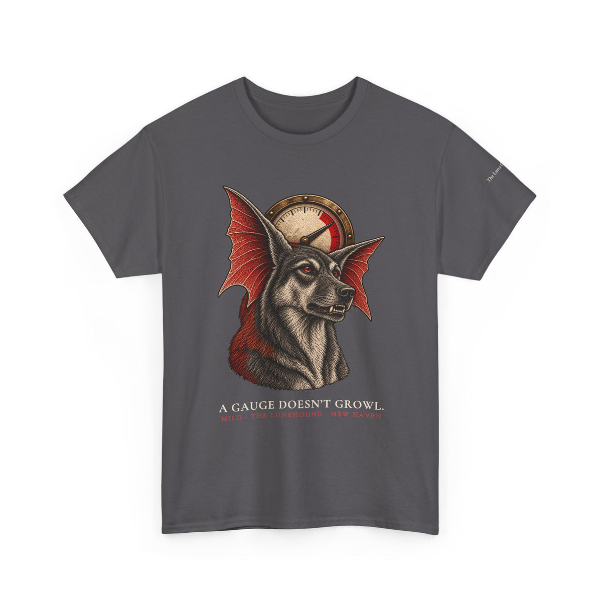 Milo — A Gauge Doesn't Growl Tee