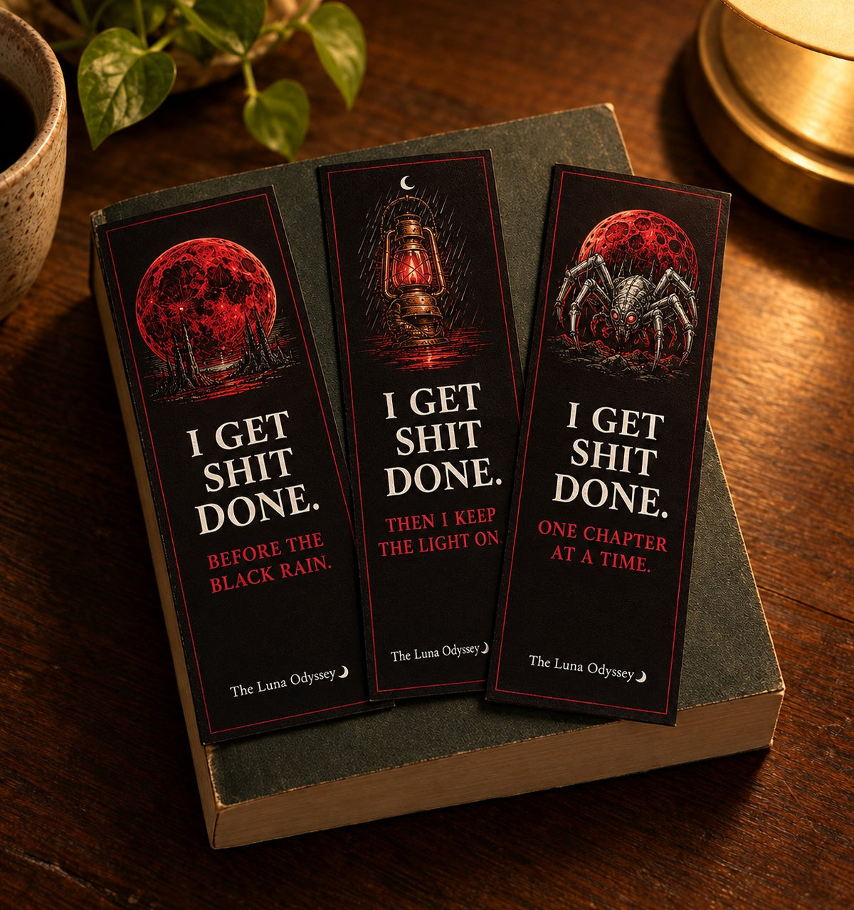 I Get Shit Done Bookmark Set (3-Pack)