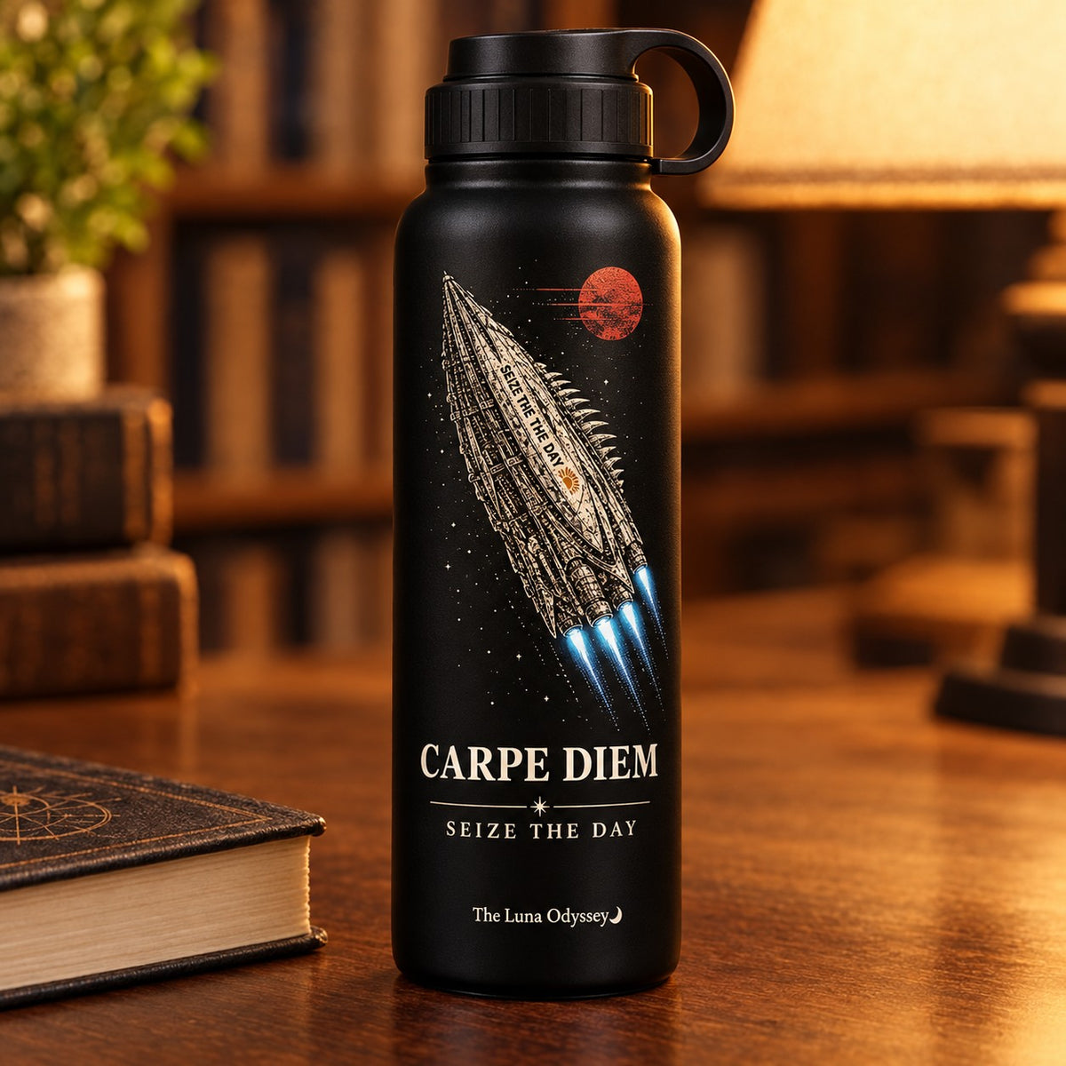 Carpe Diem Seize the Day Insulated Bottle