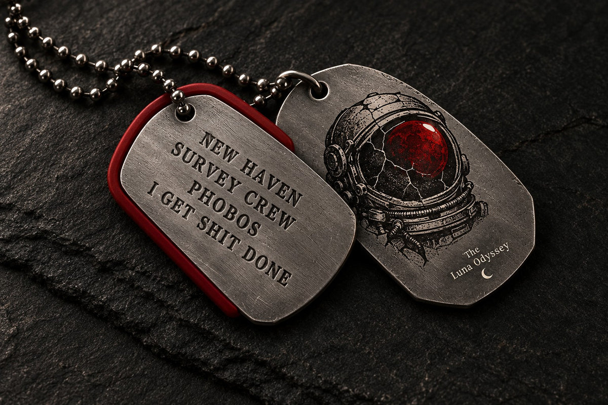 New Haven Survey Crew Dog Tags