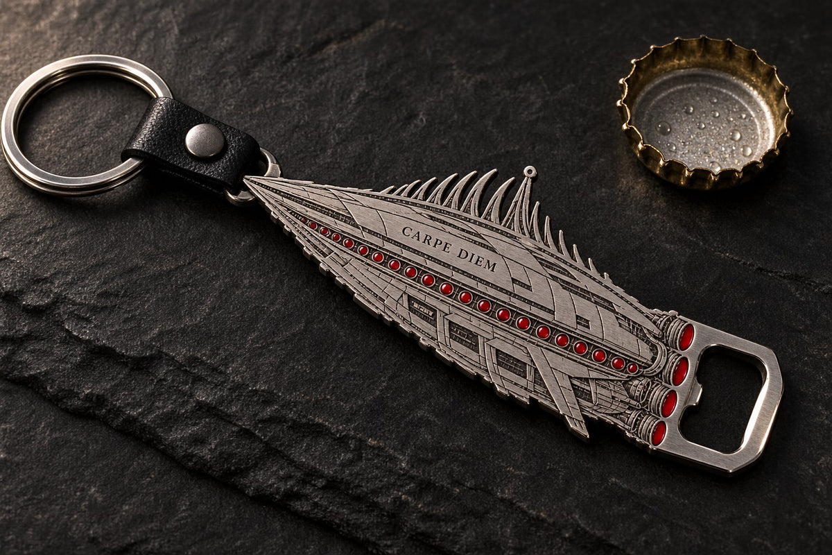 Carpe Diem Bottle Opener Keychain