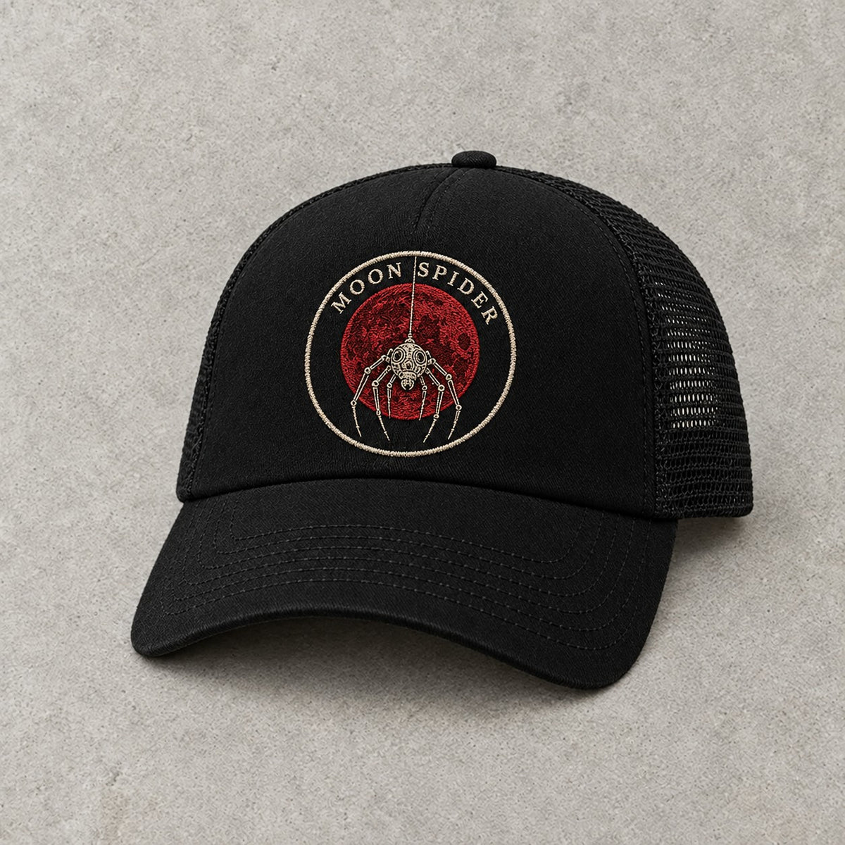 Moon Spider Trucker Hat