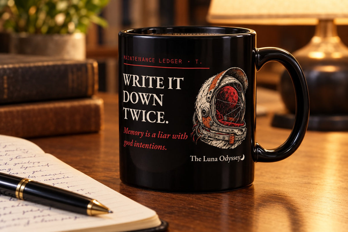 Write It Down Twice Mug