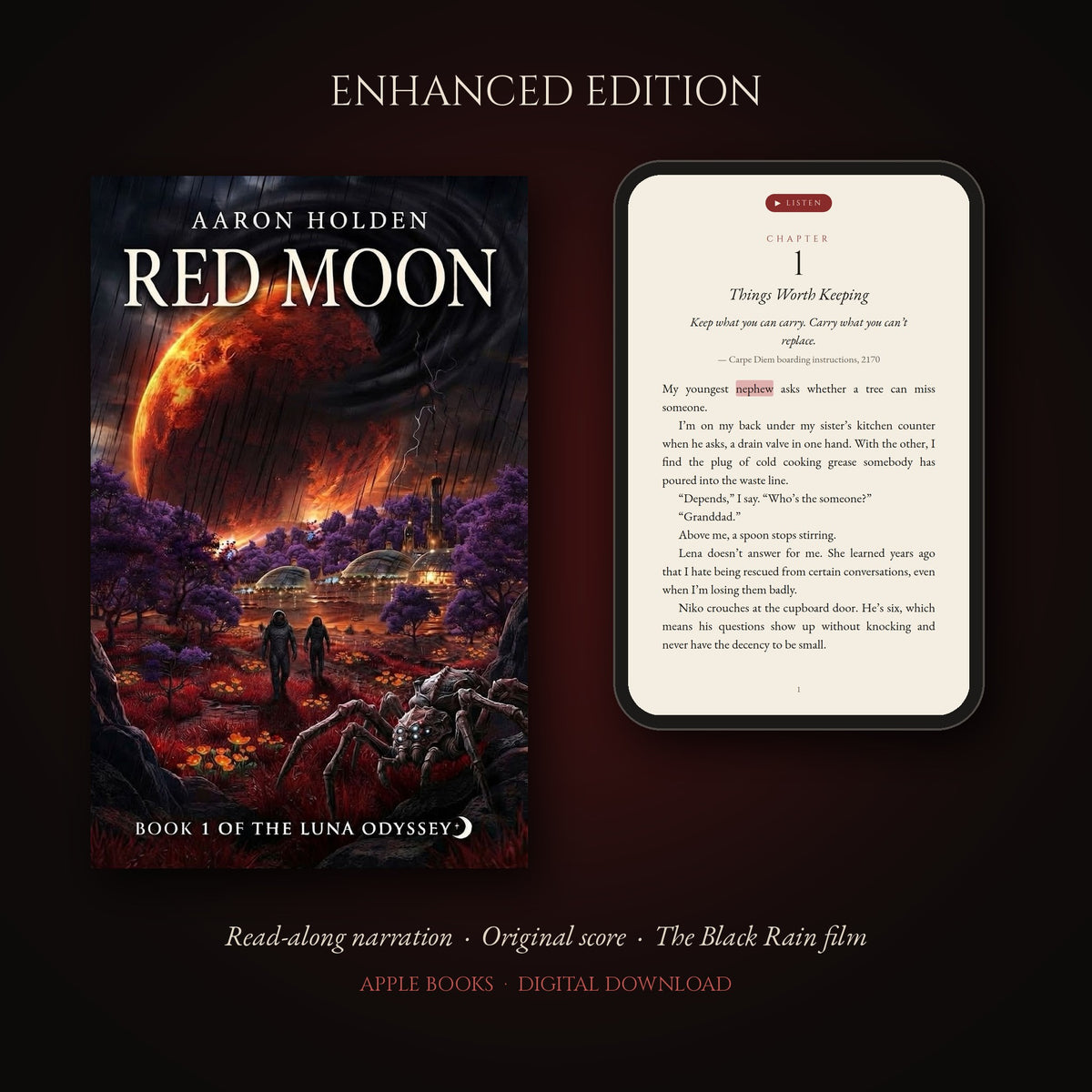 Red Moon — Enhanced Edition (Read-Along Ebook + Audio)