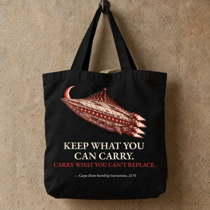 Keep What You Can Carry Tote Bag