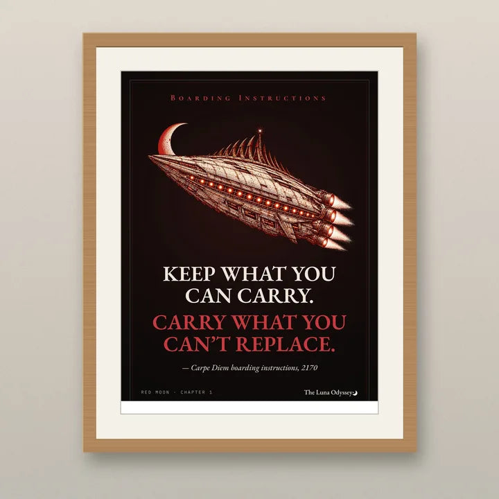 Boarding Instructions Poster